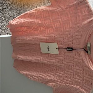 Pink Fendi pullover